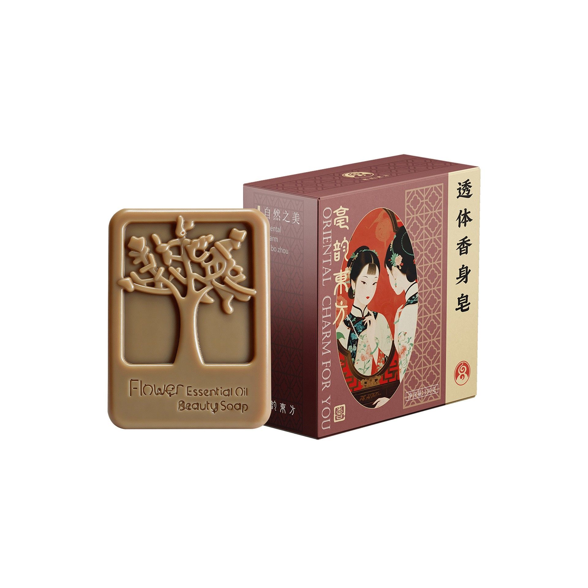 透体香身皂