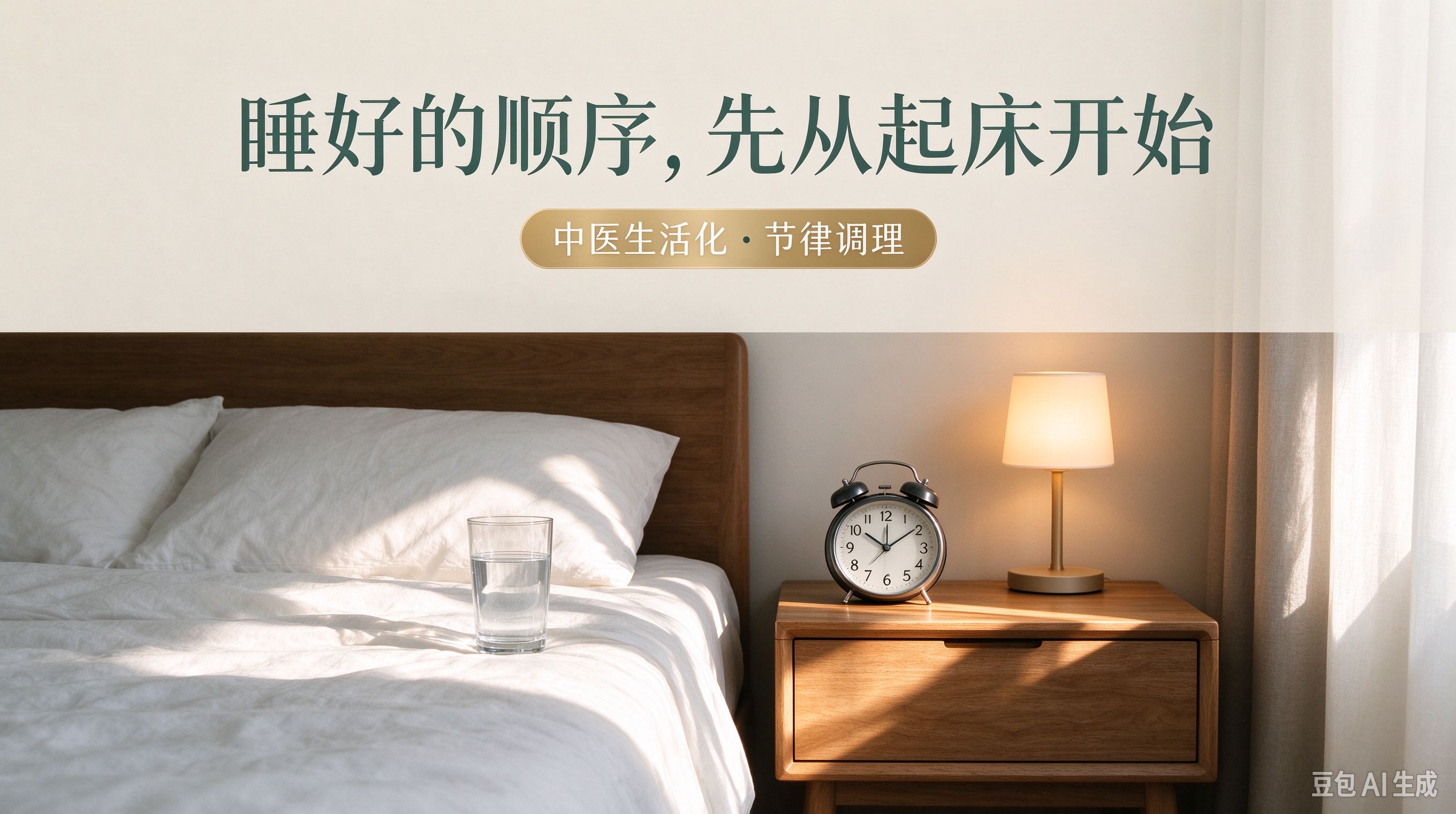 失眠调理｜先固定起床时间，比逼自己早睡更管用 